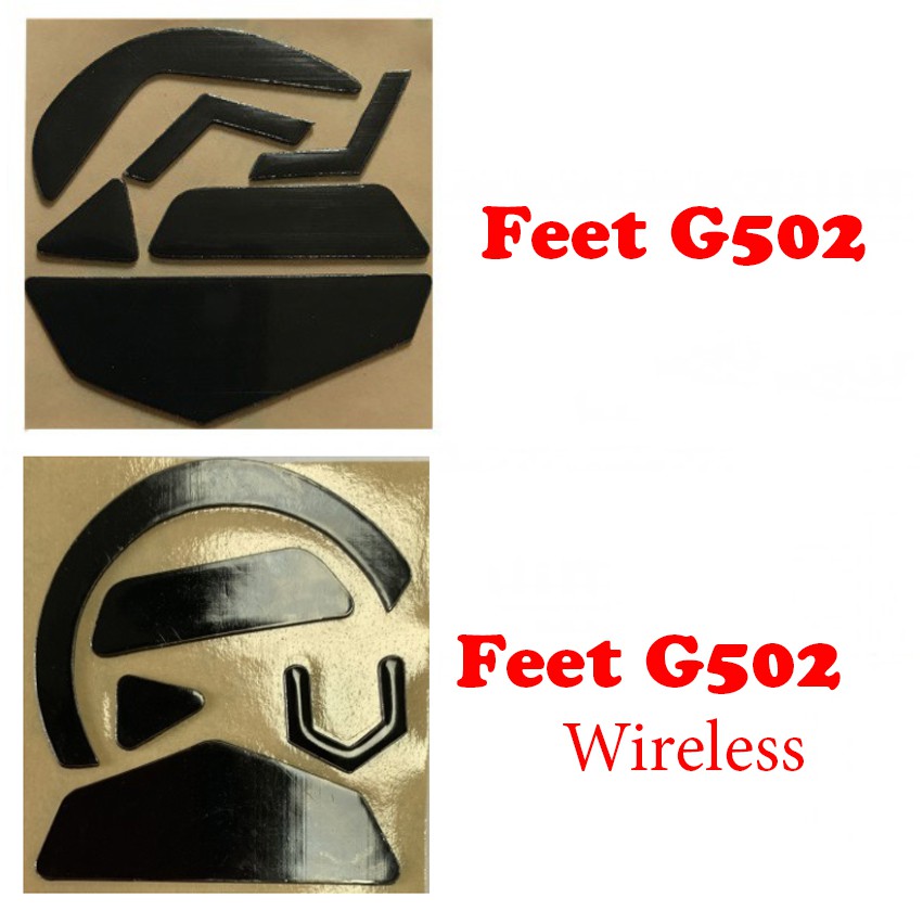 Feet chuột Logitech G502, G502 Wireless dày 0.7mm