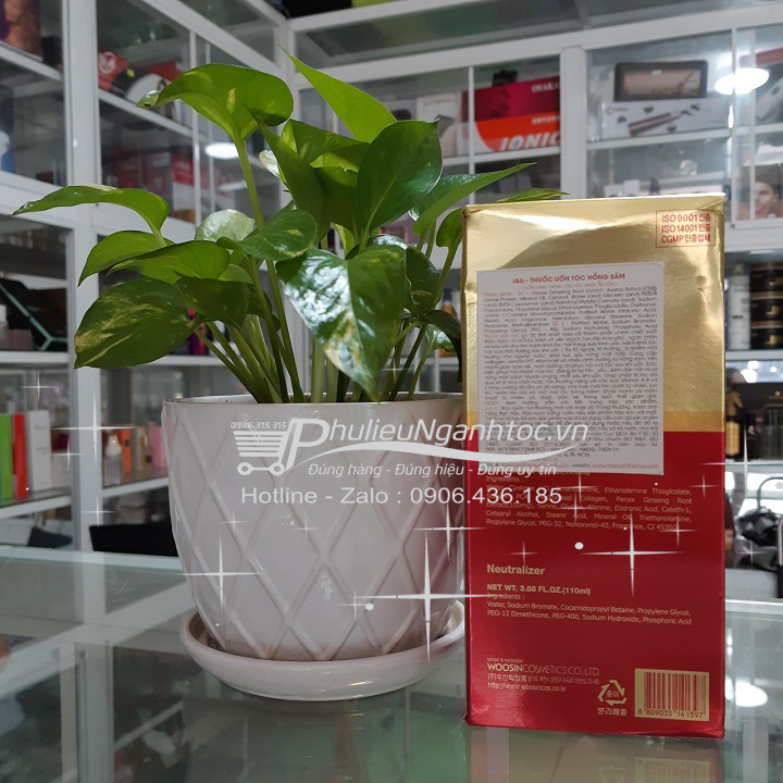 [HCM]Thuốc uốn tóc hồng sâm Hàn Quốc
