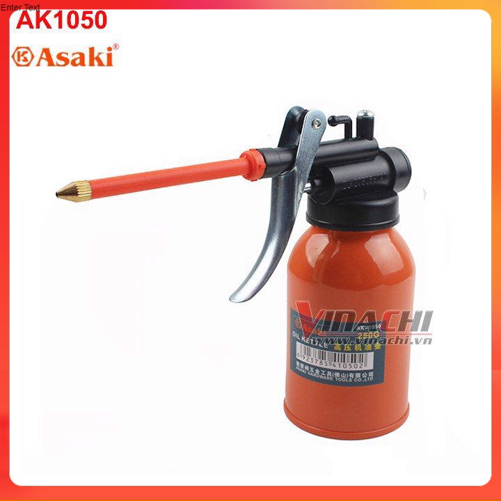 Bình Châm Nhớt Asaki AK1050 - Bình Châm Nhớt, Tra Nhớt, An Toàn, Đảm Bảo Nhiên Liệu Ra Đều, Dễ Sử Dụng cam kết hàng công ty