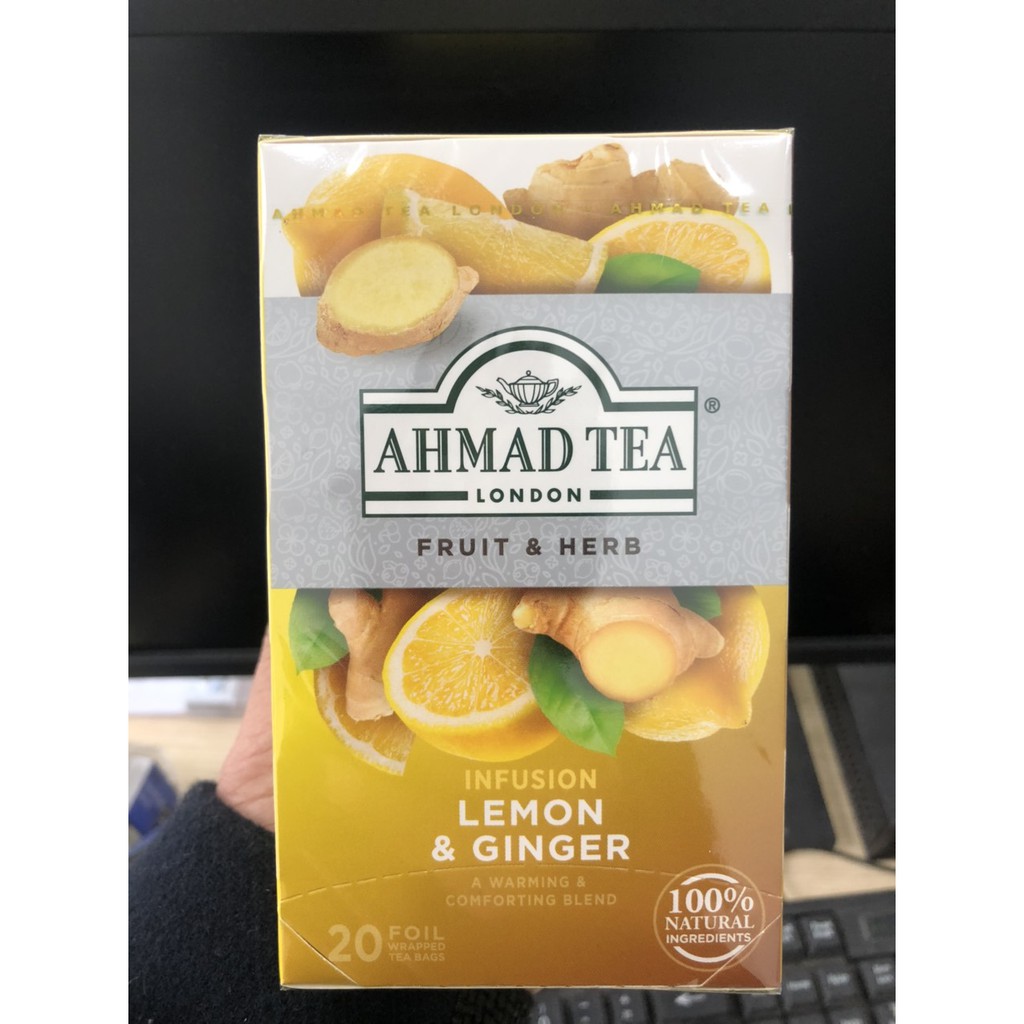 Trà Gừng và Chanh AQ AHMAD 40g