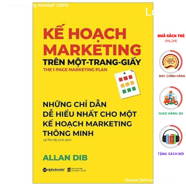 Sách Alphabooks - Kế Hoạch Marketing Trên Một Trang Giấy