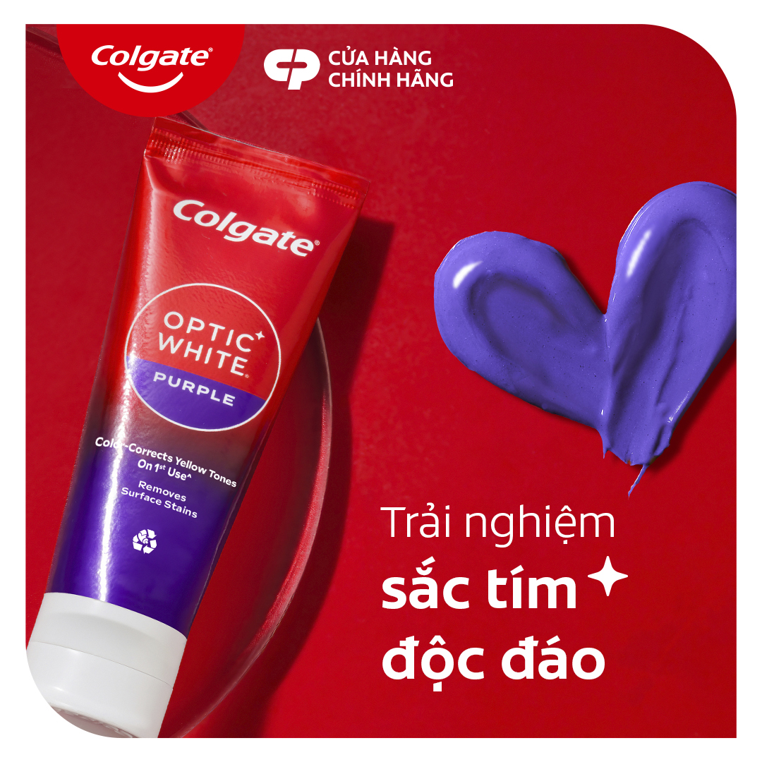[Chỉ 15-17.7_X2 Voucher giảm đến 18%] Bộ sưu tập các vị kem đánh răng Colgate Optic White