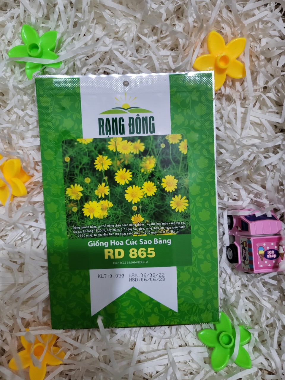 Hạt giống hoa cúc sao băng rd 865