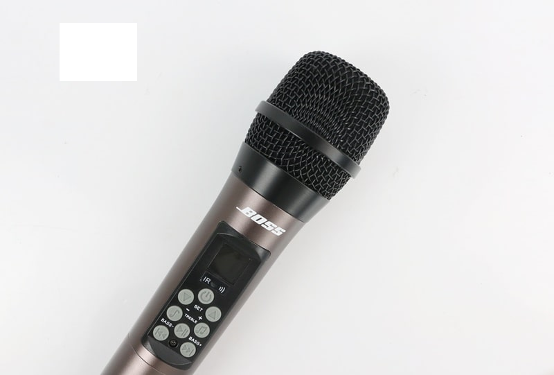 MICRO KHÔNG DÂY BOSS QM41. KARAOKE CỰC HAY,  ECHO