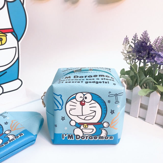 [HCM]Bóp Vuông Doraemon