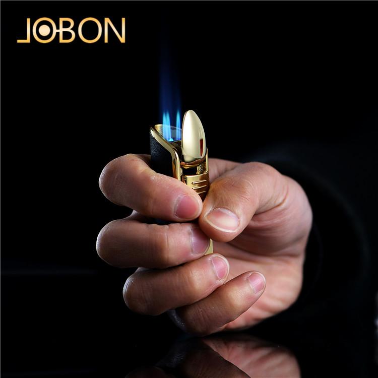 Bật lửa Jobon 3 tia lửa ZB 528 (Bạc) .