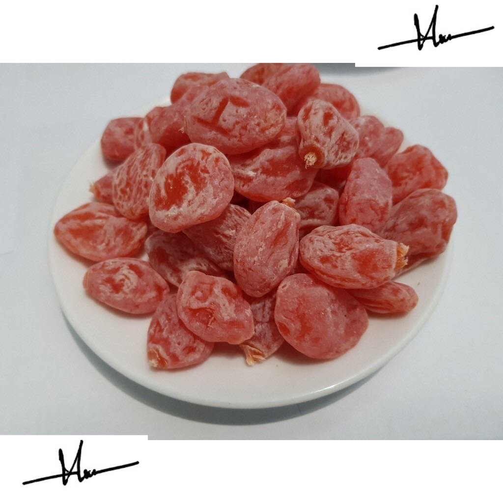 Xí muội đào hồng đà lạt / ô mai đào chua ngọt 500gr