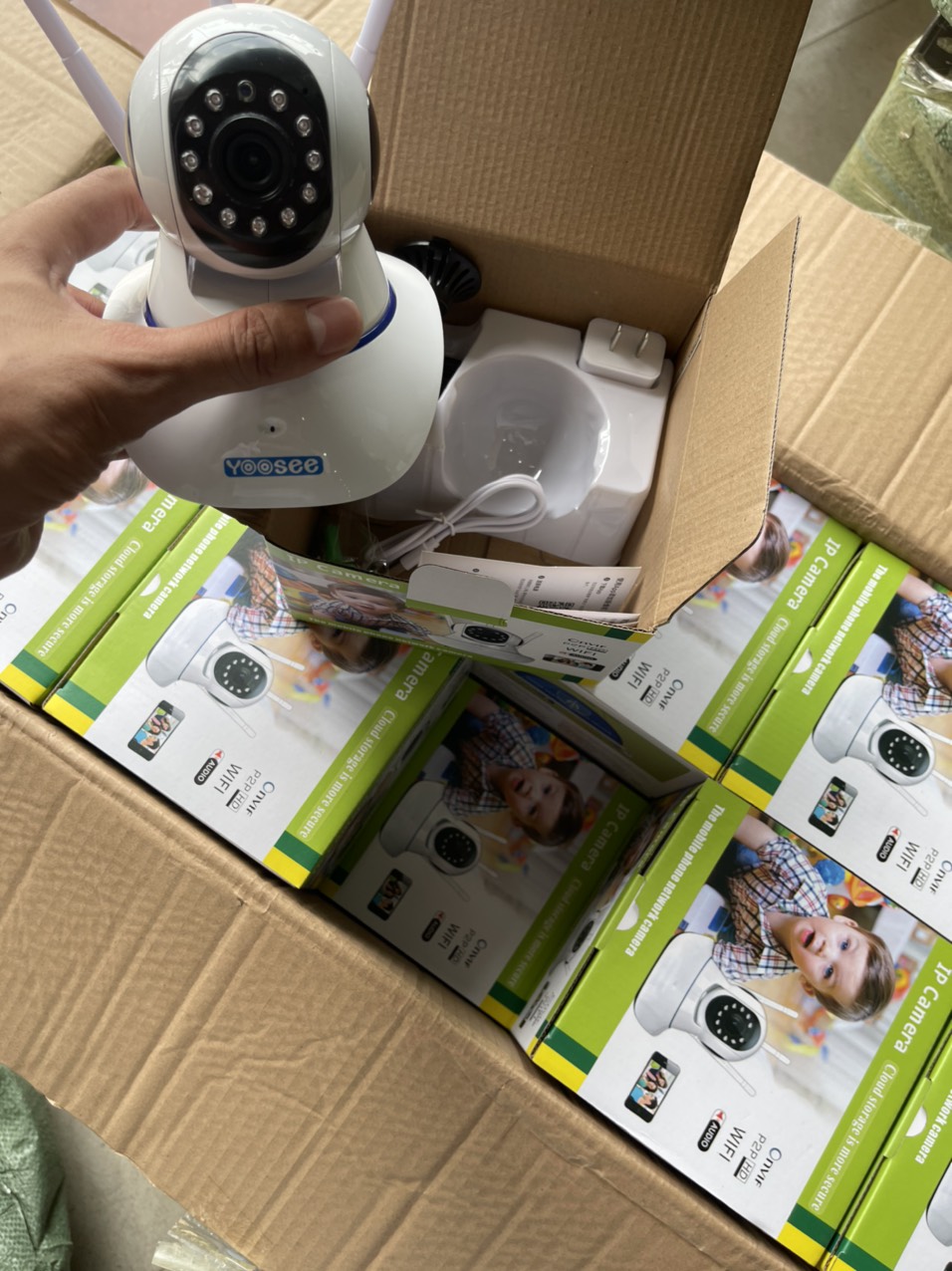 Camera YooSee 3 Anten Có Cổng LAN