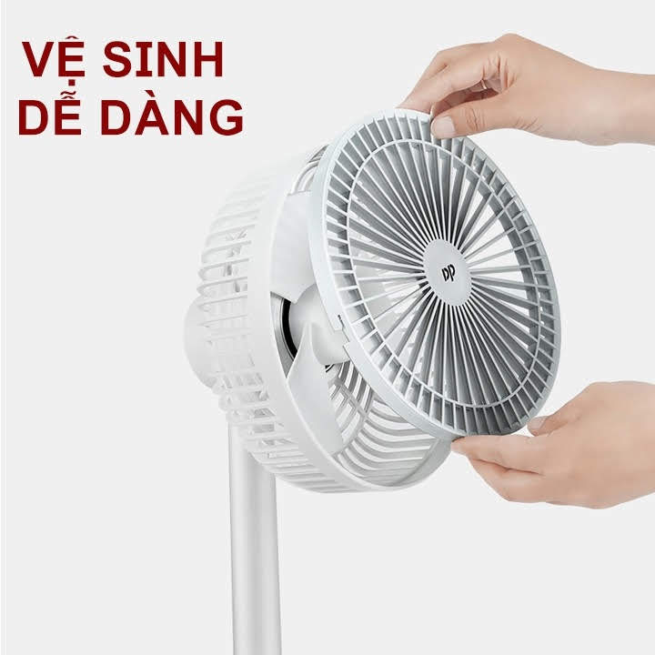 Quạt Sạc Điện Mini DP-7627 - 1434