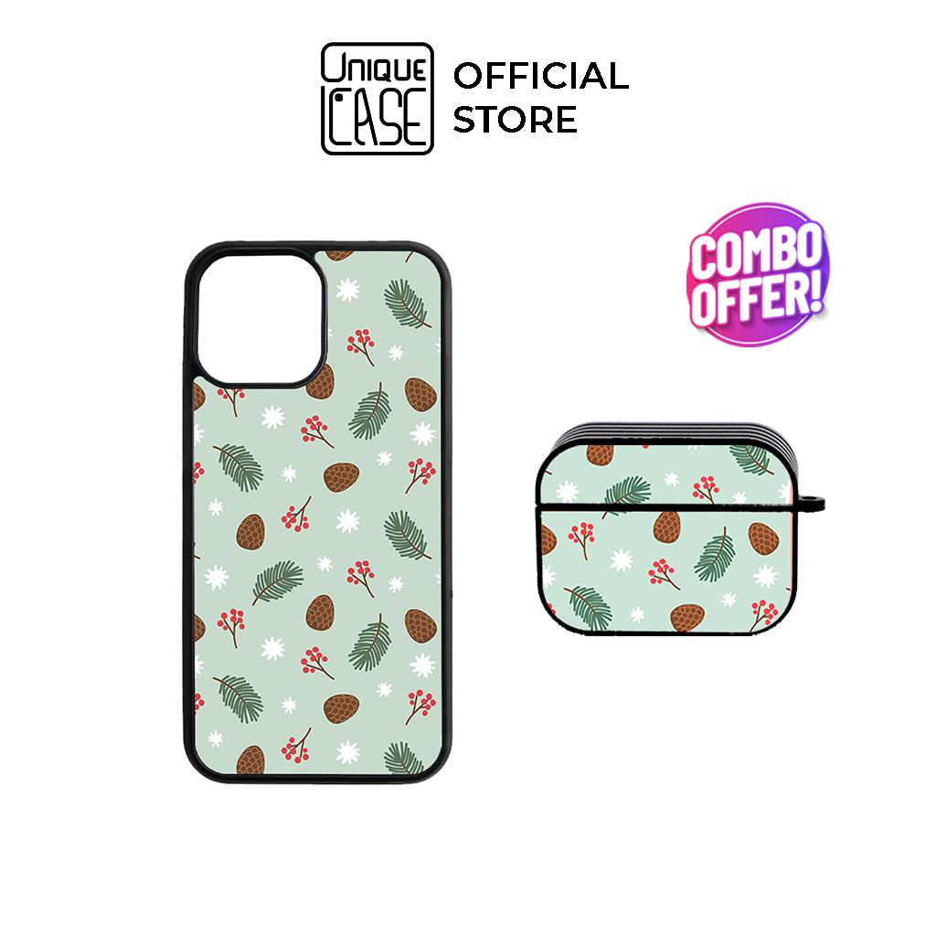 Combo Ốp lưng iPhone và Case Airpods Unique Case CB011