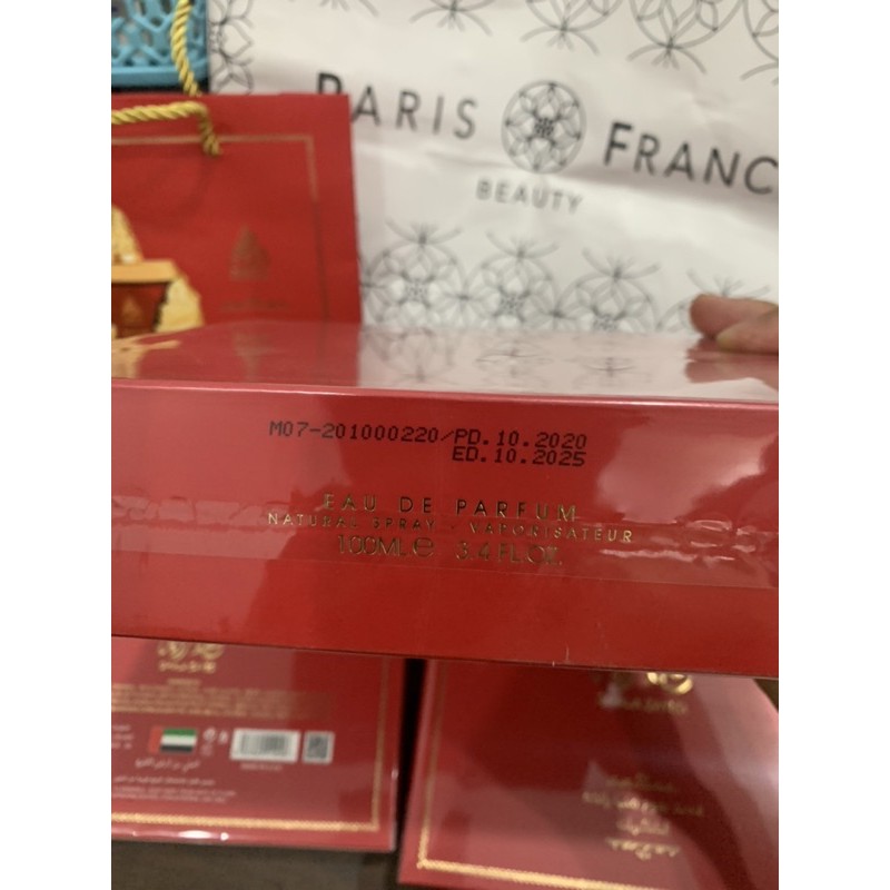[HCM]Nước hoa Ghala Zayed Rouge edp 100ml full seal