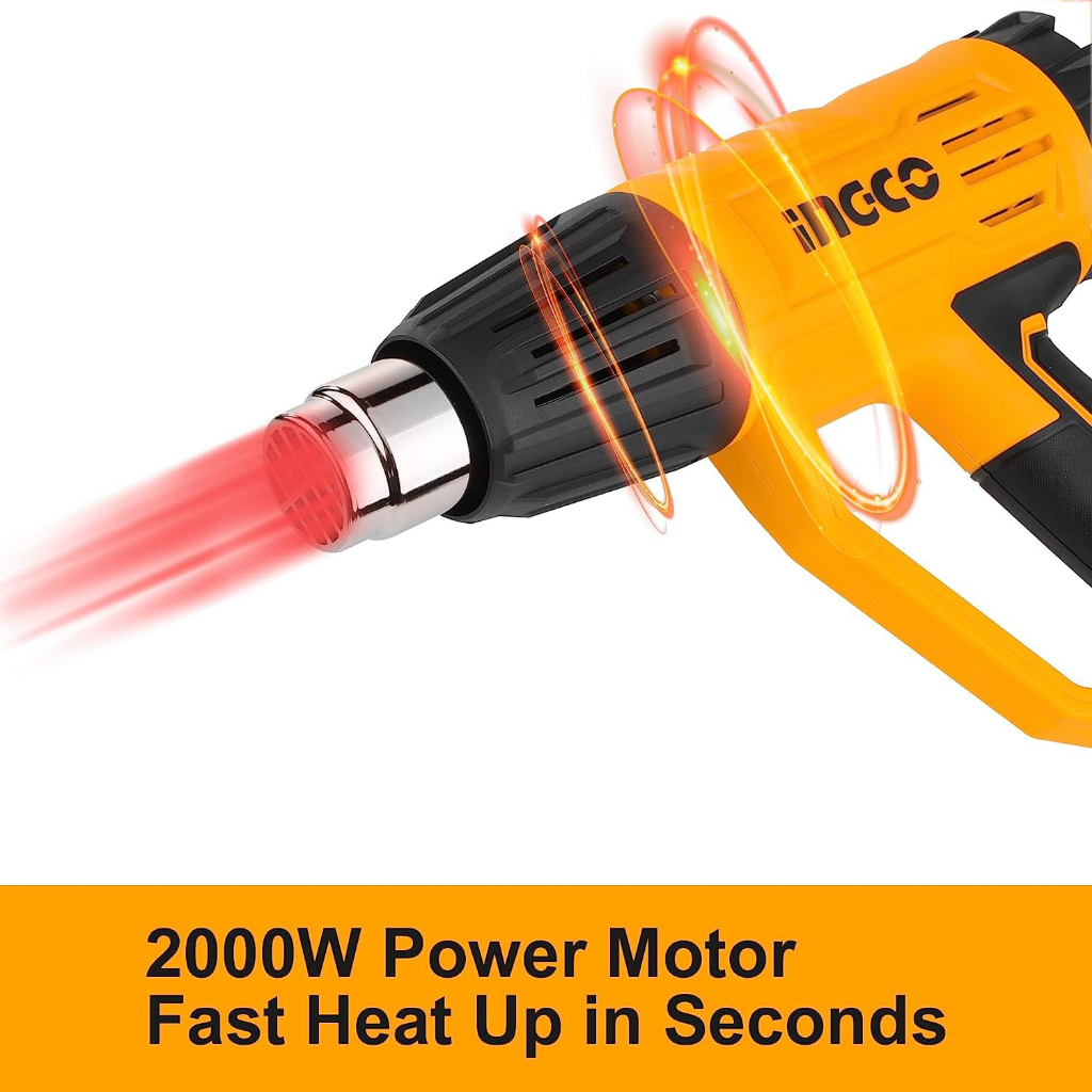 Máy khò nhiệt , máy thổi nóng 2000W Ingco HG200047