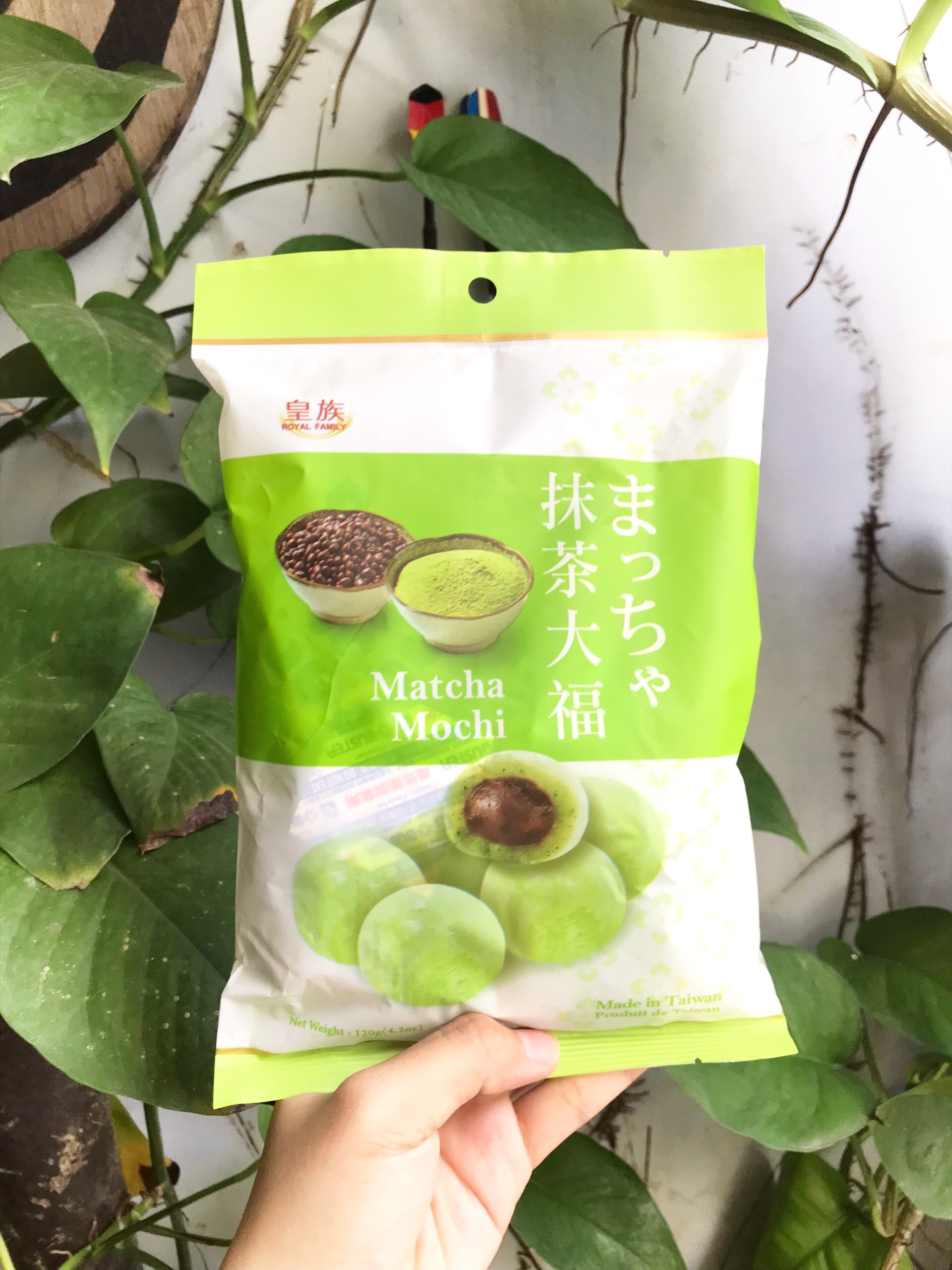 [Date 11/2026]Bánh Mochi Trà Xanh - Matcha Mochi (Gói 120g)
