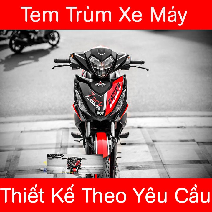 Tem trùm xe winner đỏ đen chế đẹp- Tem dán xe máy winner thiết kế theo yêu cầu - tem xe winner đỏ đen mẫu mới độ chế đẹp và rẻ chất