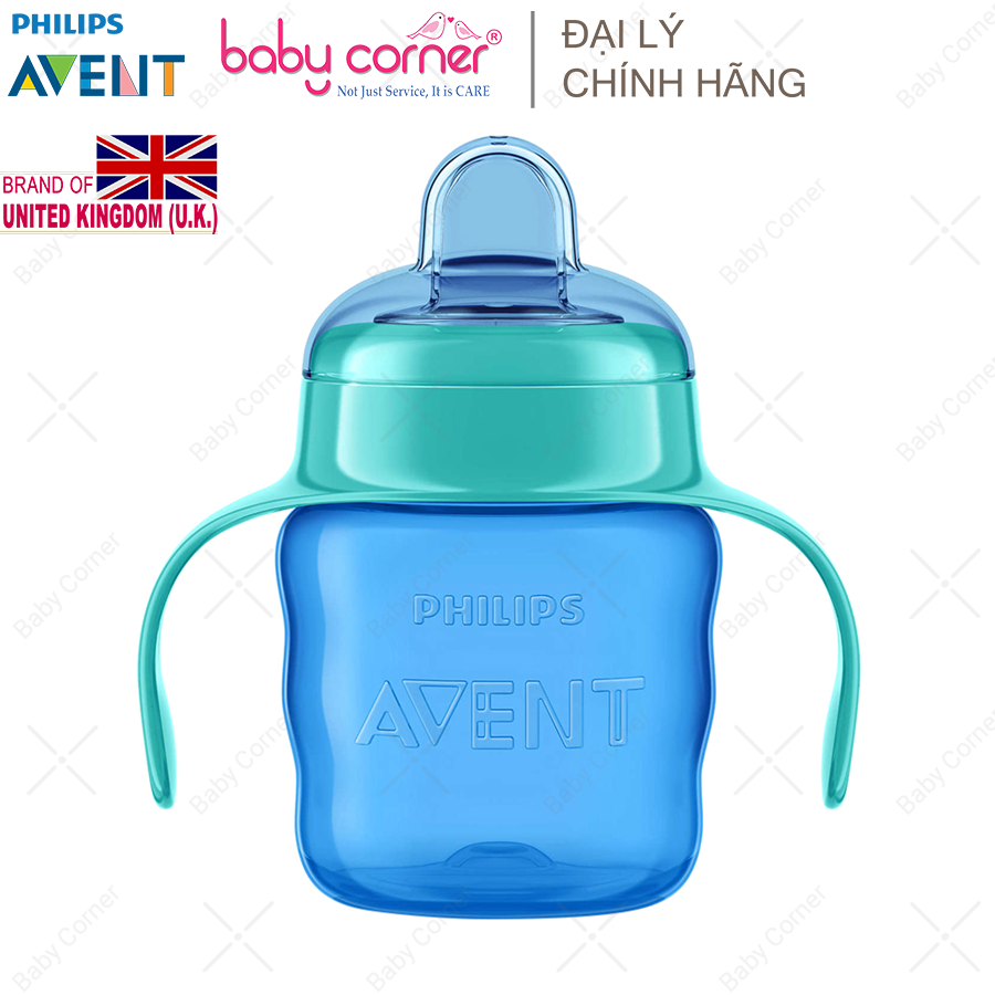 [Chính Hãng] Bình Uống Nước Có Vòi Philips Avent 200ml Cho Bé 6M+