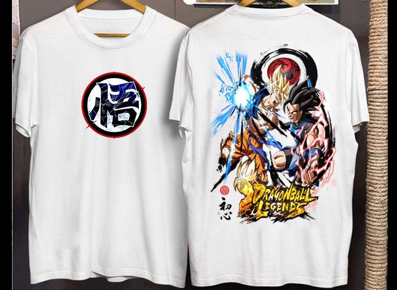( ẢNHTHẬT) Áo thun Goku Vegeta cực chất - Áo Dragon Ball