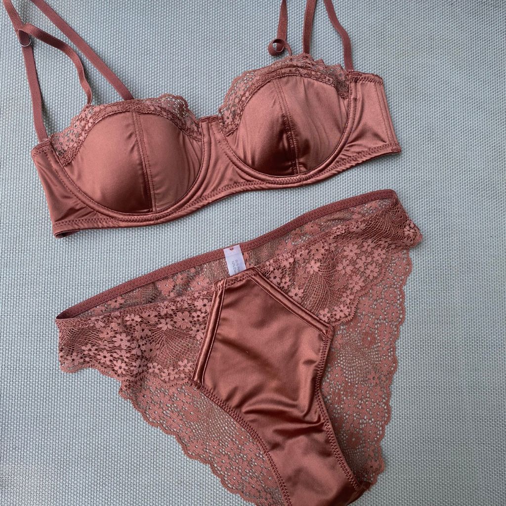 Set Đồ Lót Nữ Ren Sexy Mút Mỏng Hàng Cao Cấp S42