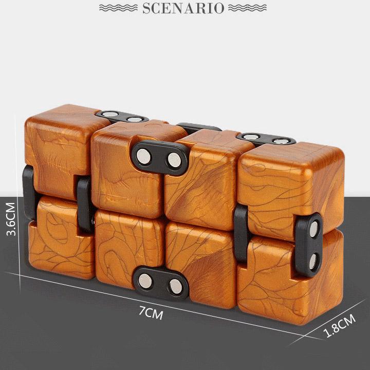 Khối Lập Phương INFINITY CUBE Vô Cực Giải Trí Xả Stress (2 Màu)