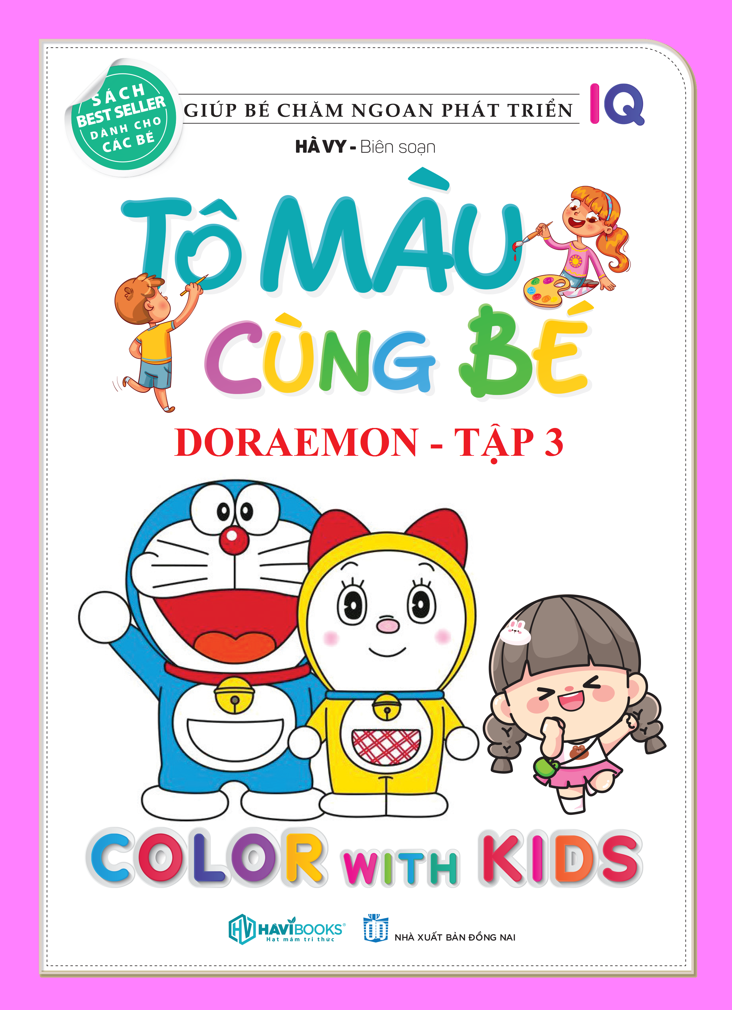 Combo 4: TÔ MÀU CÙNG BÉ 4 (5 cuốn)