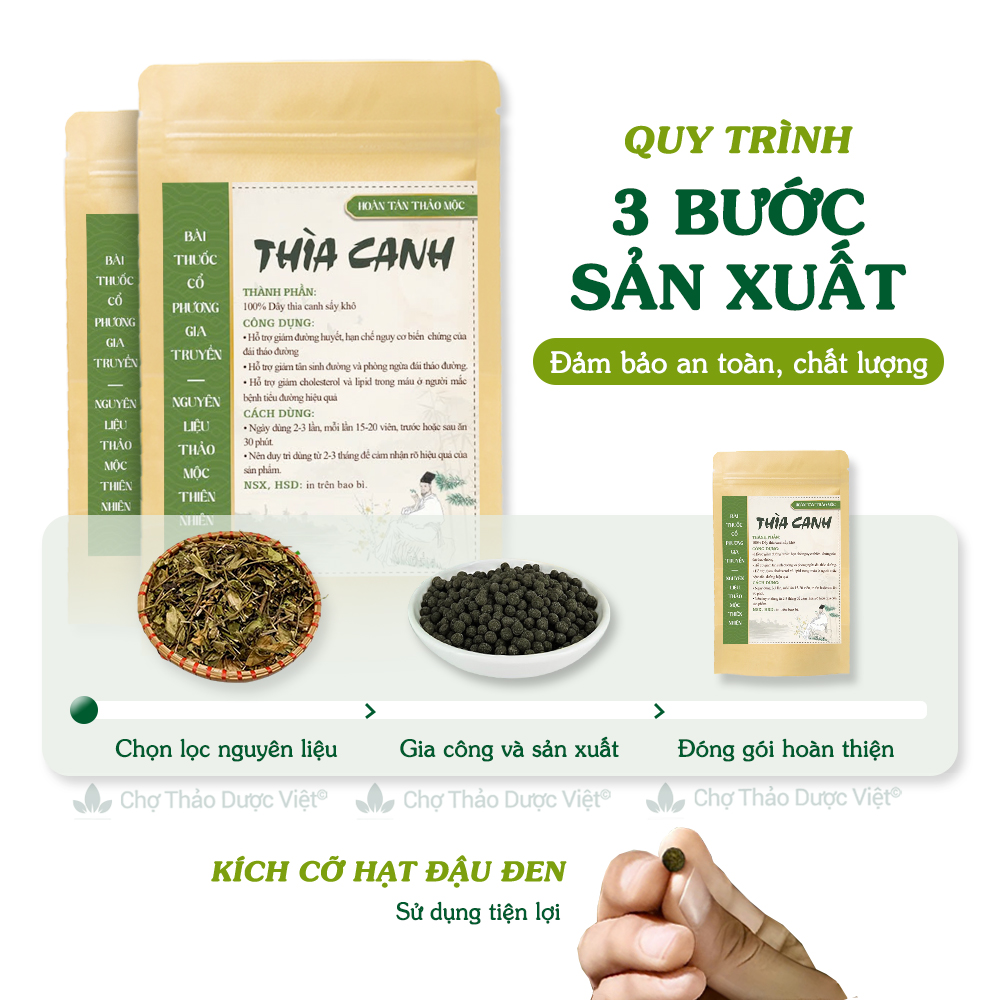 Thìa Canh Hoàn Thô 300g - Chợ Thảo Dược Việt