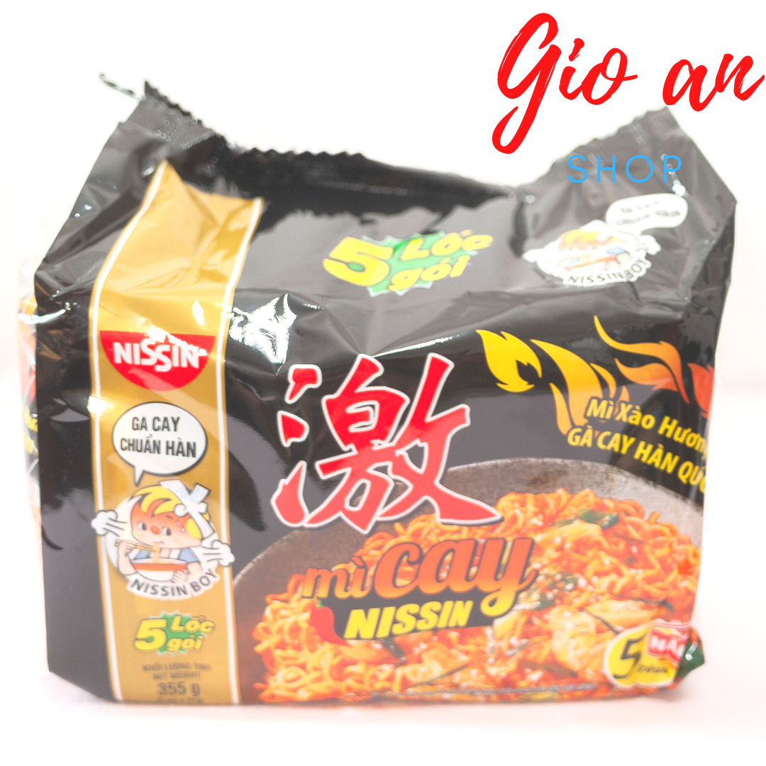 [HCM] MÌ CAY HÀN QUỐC NISSIN ( THÙNG 30 GÓI ) mì gà cay