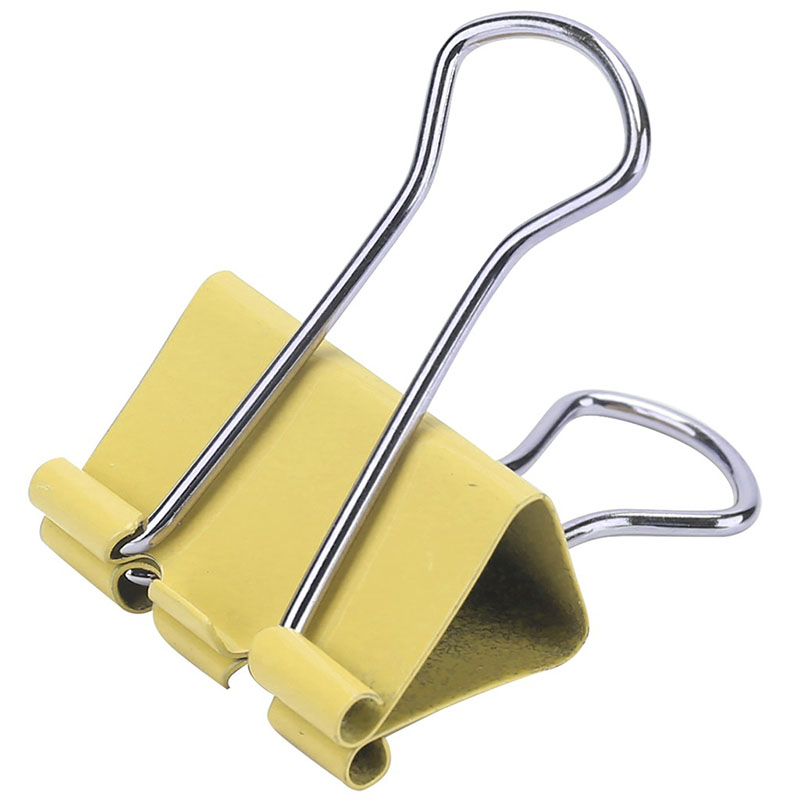 Kẹp bướm màu 25mm 8554 A (Deli)