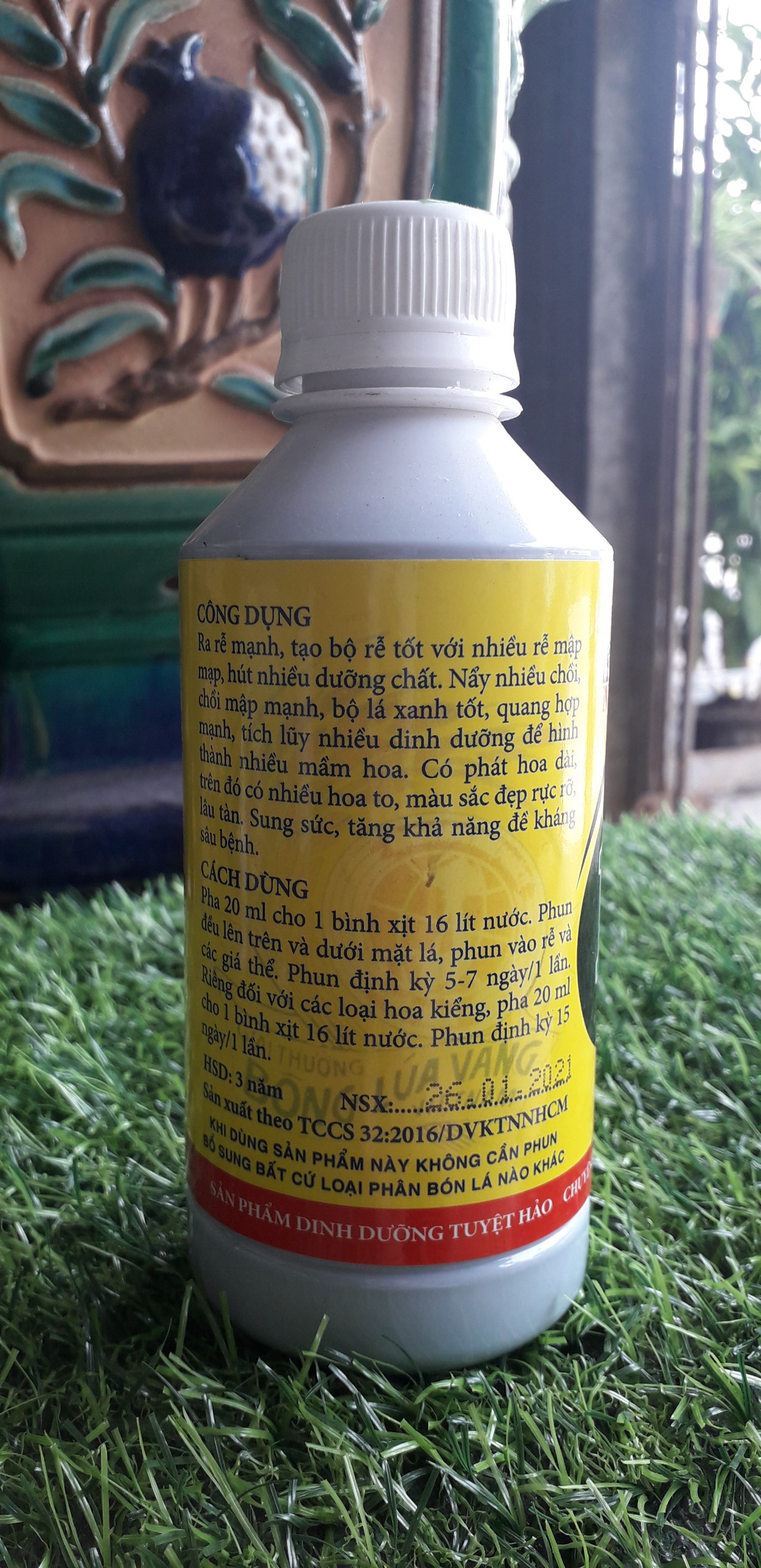 PHÂN BÓN LÁ ĐẬM ĐẶC CAO CẤP VITAMIN B1 (chai 250ml)