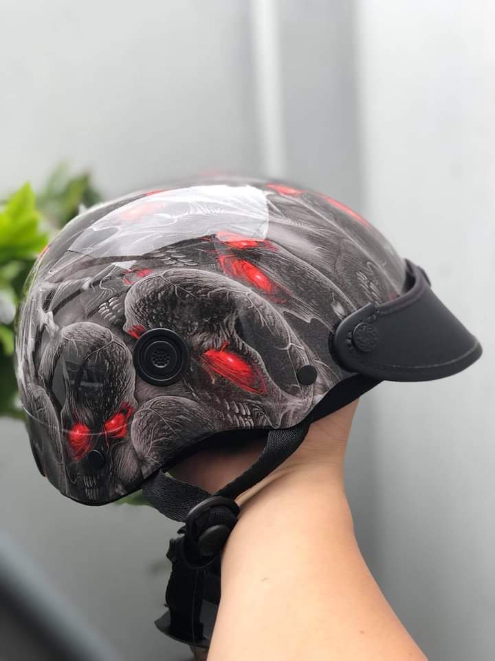 nón bảo hiểm nhúng carbon mang phong cách cá tính cam kết y như hình