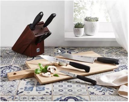 Bộ dao Zwilling Vier Sterne (four star) 7 món