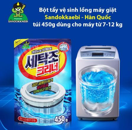 Bột Tẩy Vệ Sinh Lồng Máy Giặt
