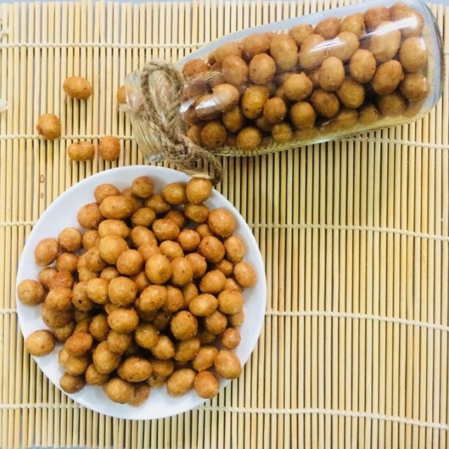 100G ĐẬU PHỘNG DA CÁ TỎI ỚT THƠM NGON