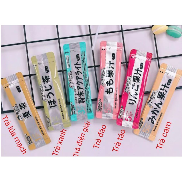 Trà Wakodo đủ vị cho bé hộp 40gr