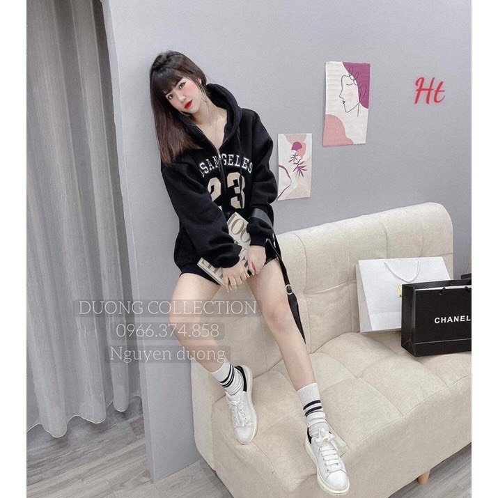 Áo khoá nỉ cooton LOS 23 HT12