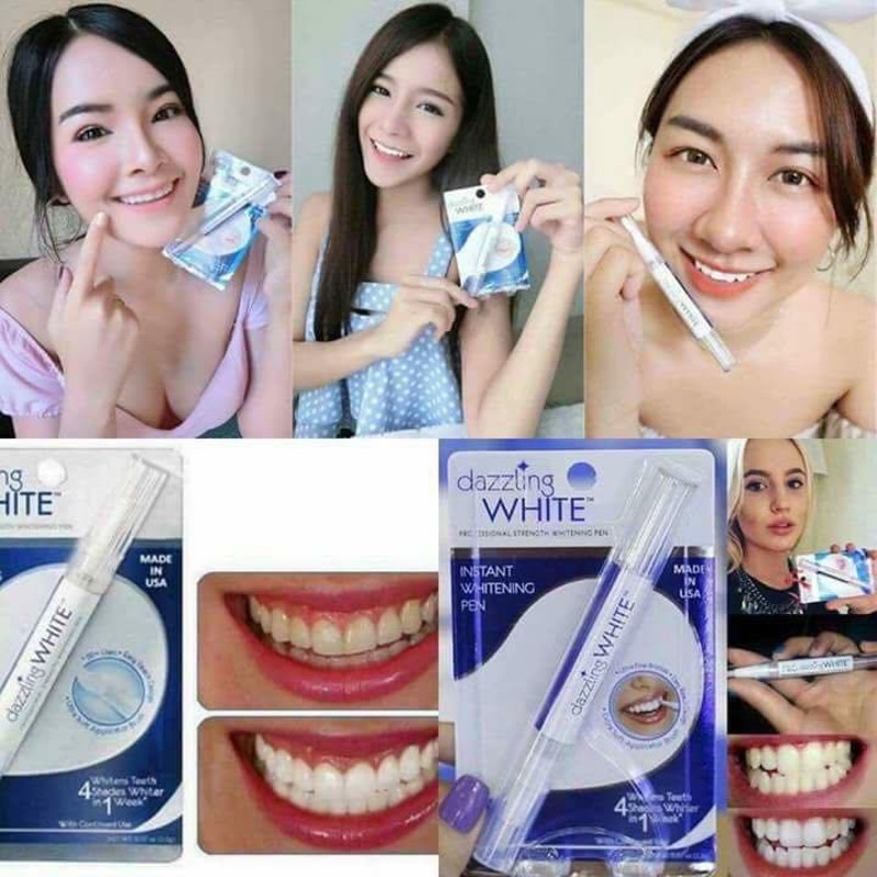 [HCM]bút làm trắng răng dazzling white