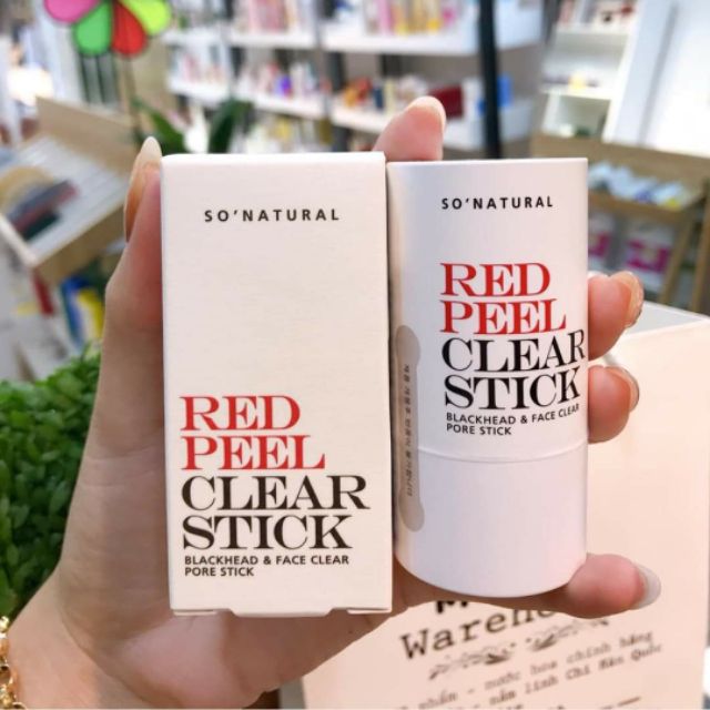 [HCM]THANH LĂN MỤN ĐẦU ĐEN RED PEEL CLEAR STICK PORE BLACKHEAD & FACE