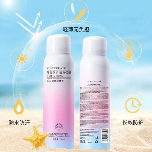 KEM CHỐNG NẮNG Maycreate Moisturizing Spray -MÃ K01