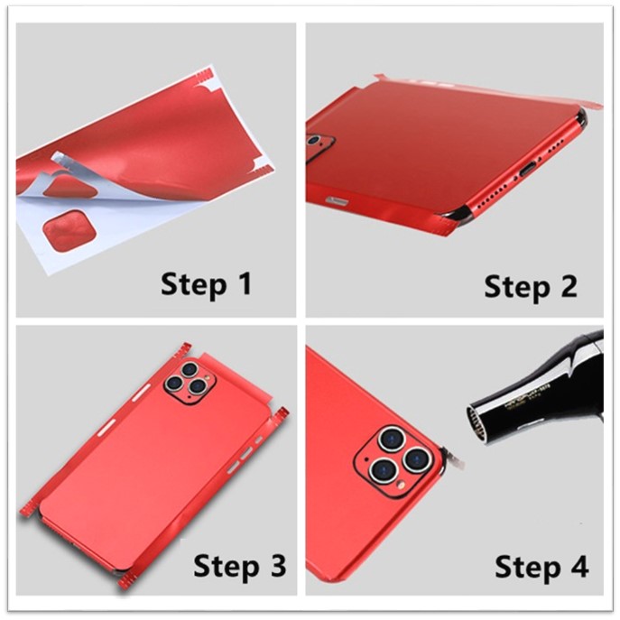Miếng dán Skin màu cho iPhone 6/6s, 6/6s Plus, 7/8, 7/8 plus, X/Xs