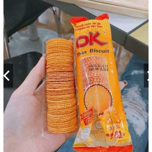 Bánh quy Ok thái Lan 48k/1 bịch 360gr (12 gói nhỏ)