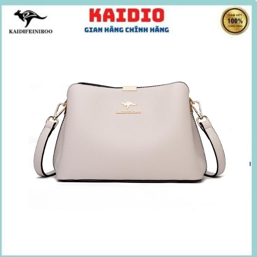 [Freeship] Túi xách nữ công sở cao cấp đẹp đeo chéo đeo vai phong cách Hàn Quốc 2024 Kaidifeiniroo KD21 (5878) Kaidio Size 26cm.