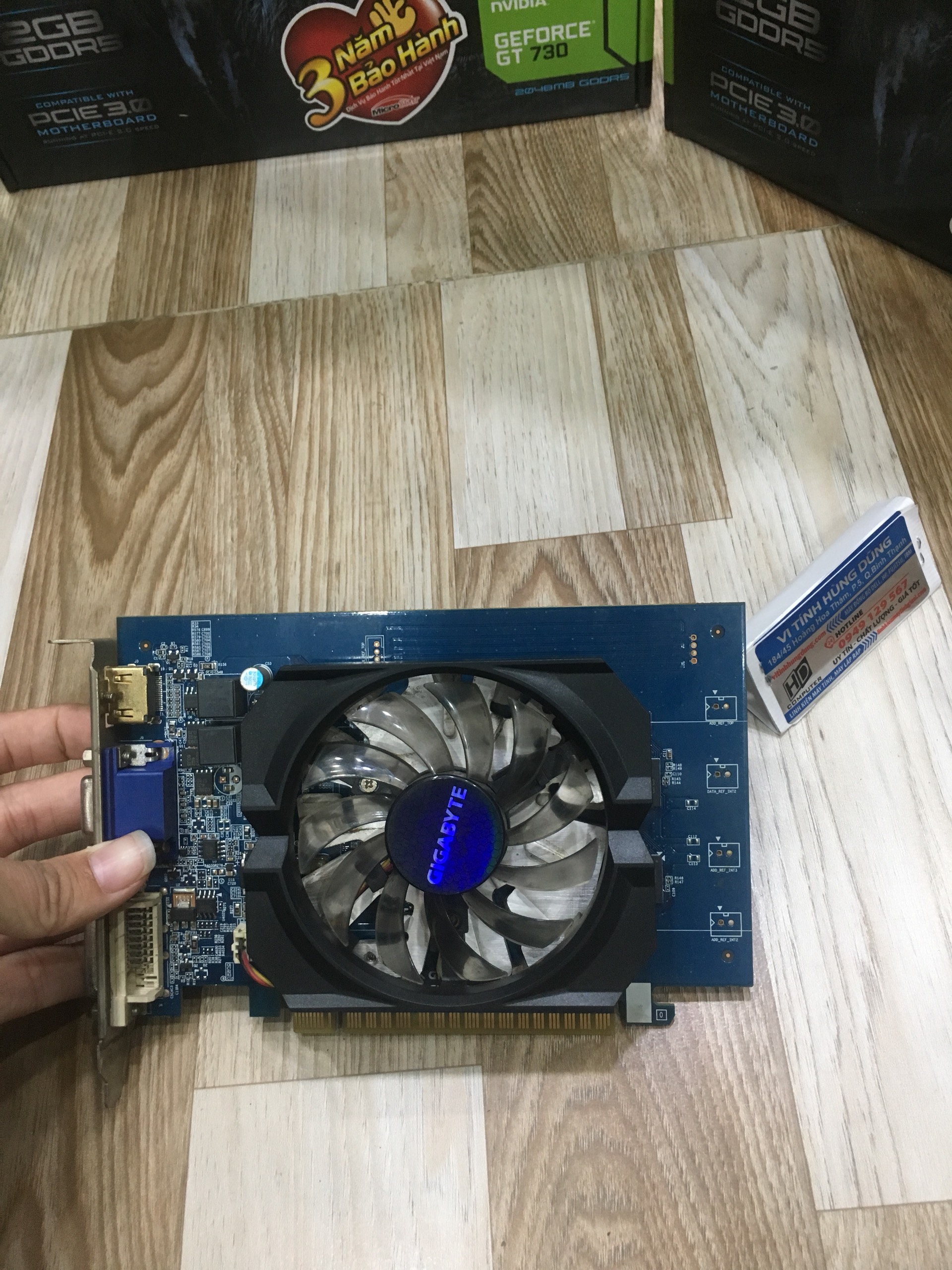 BÁO GIÁ Card Màn Hình Chotot | Shopee Lazada Sendo Tiki mới nhất 52 Card màn hình GT730 Giga 2GD5, vga gt730 giga 2g ram 5