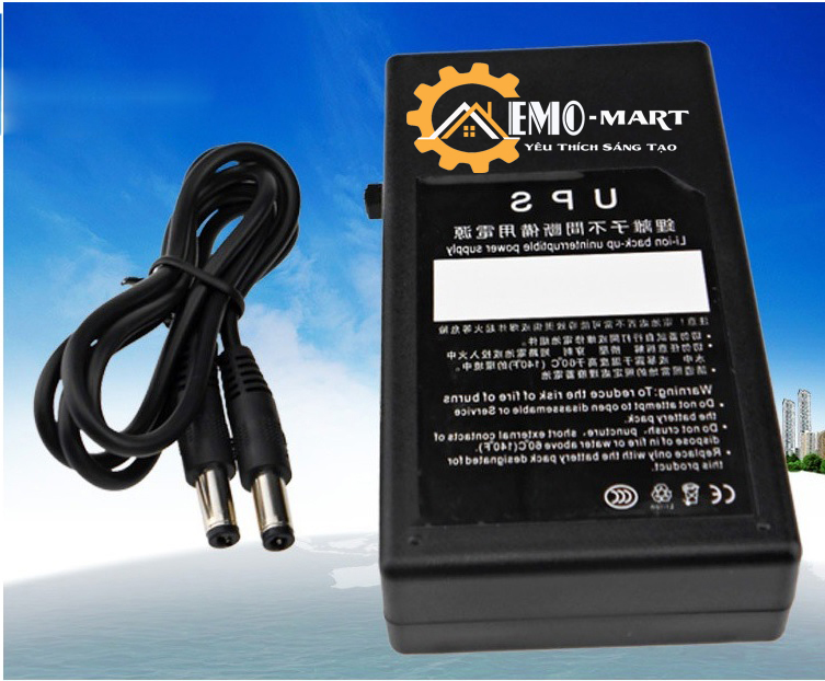 Nguồn dự phòng UPS mini 5V/9V/12V-1A