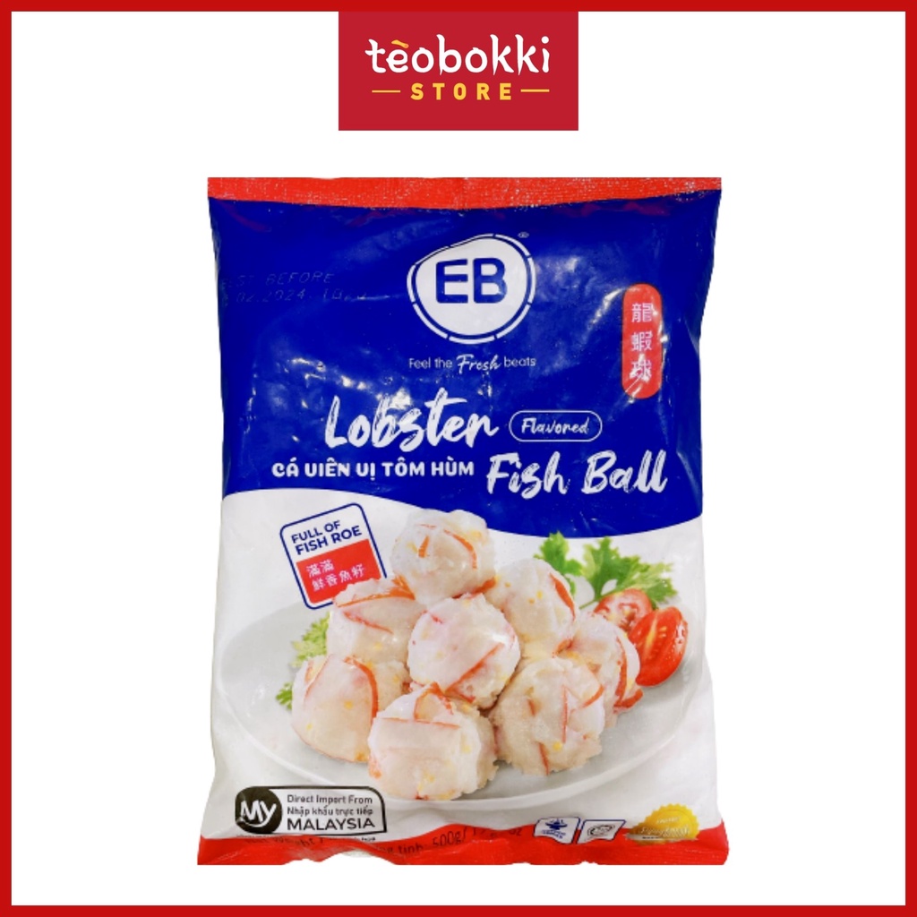 [ship hcm] viên thả lẩu eb 500g (đậu hũ cá/phô mai, tôm viên, sandwich cá...)