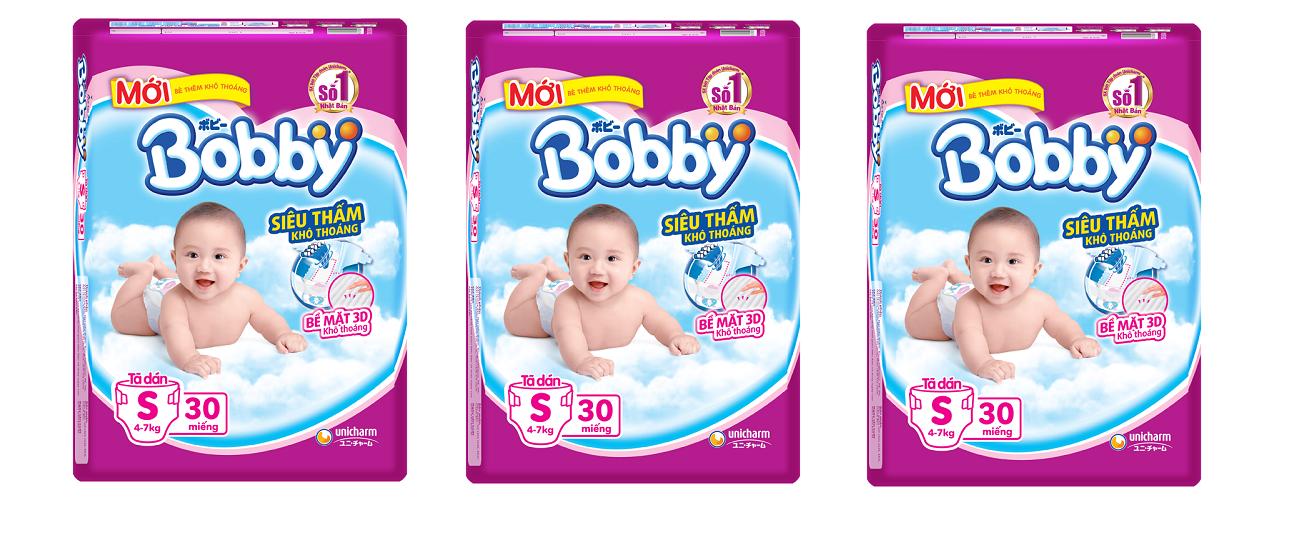 Tã dán Bobby S32 (siêu mỏng)