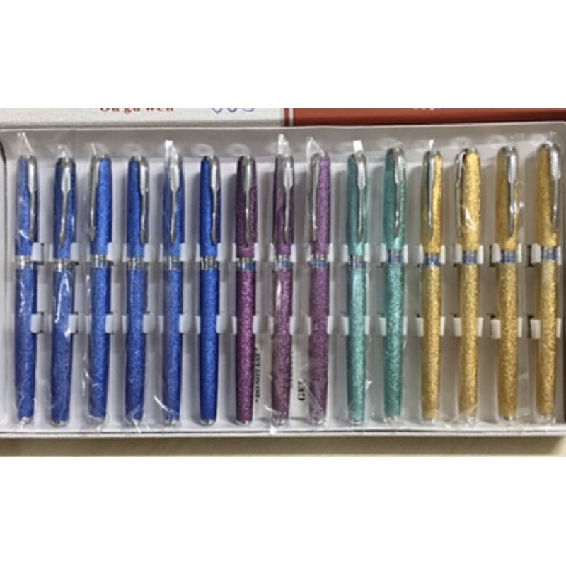 1 Hộp =15 Bút Máy OUGUWEN 005 -Ngòi Viết Tách Đôi Nét Thanh Nét Đậm .