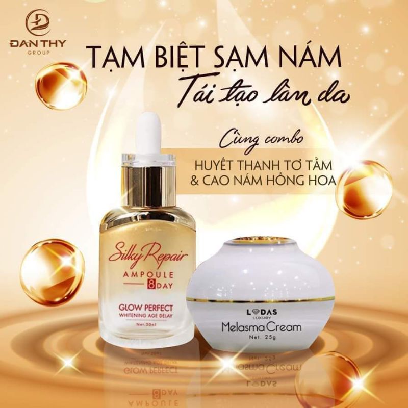 [HÀNG CHÍNH HÃNG] Cao nám hoa hồng Lodas melasma cream Đan Thy