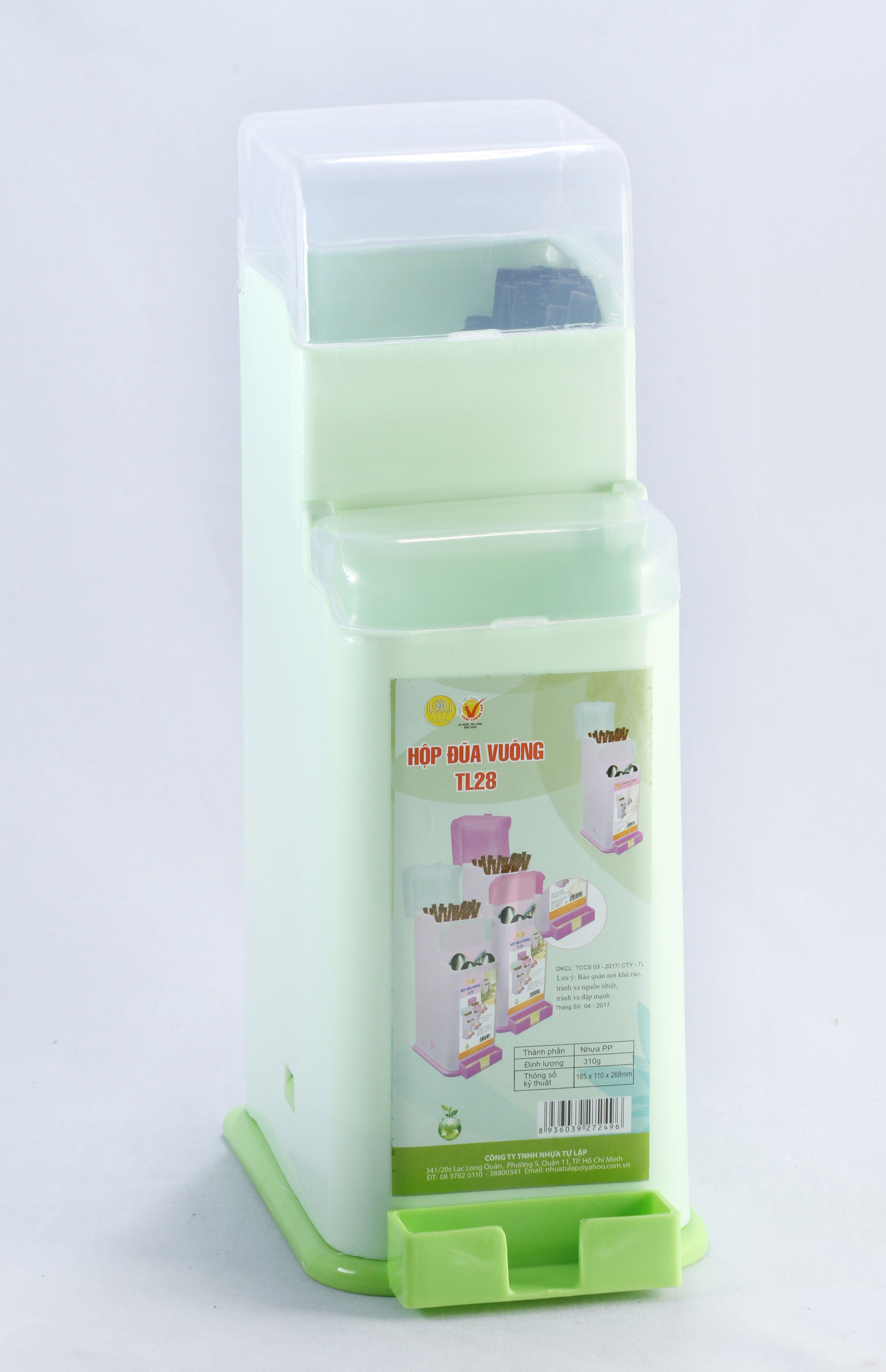 Hộp đũa vuông TỰ LẬP TL28