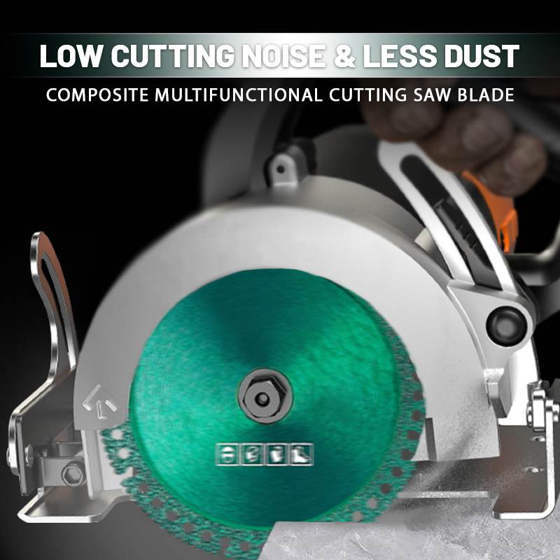 6-in-1 Diamond Cutting Disc, Ultra-Thin 100mm Composite Multi-Purpose Saw Blade for Ceramic Tiles, Pvc, Metal, Wood and Marble.