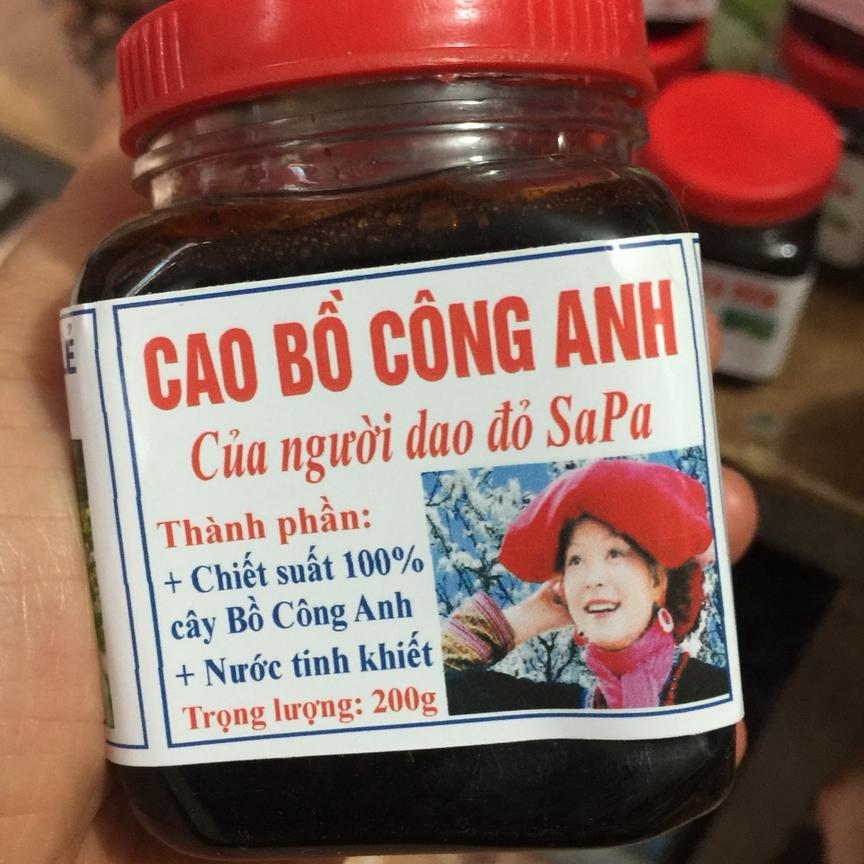 hộp 200g cao bồ công anh như hình