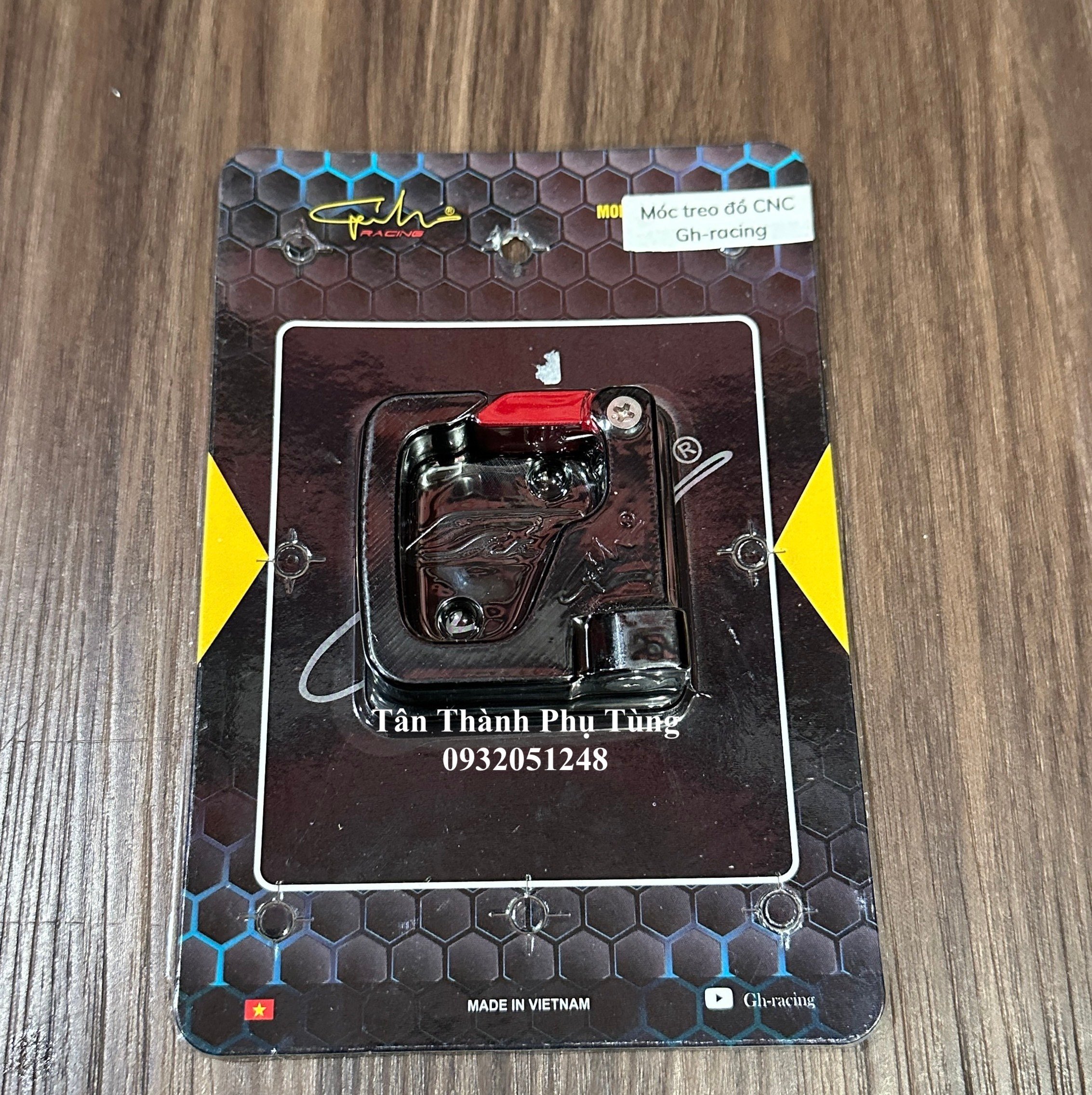 Móc treo đồ nhôm CNC SH GH Racing