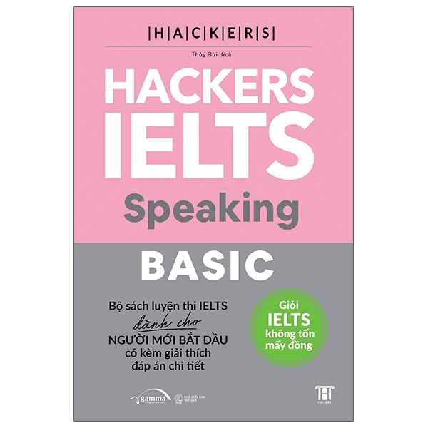 Sách Fahasa - Hackers Ielts Basic - Speaking